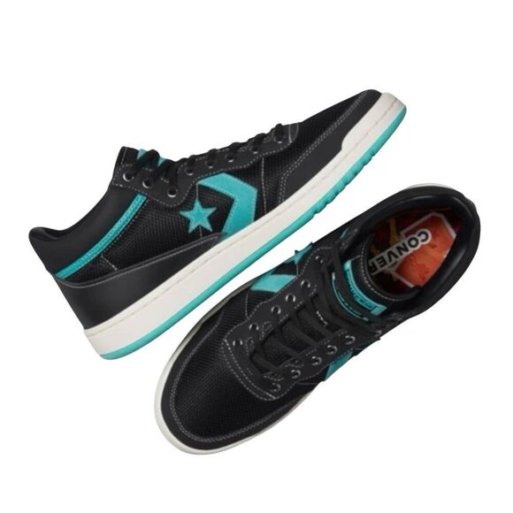 Converse Liverpool F.C. Fastbreak Pro Mid Black Washed Teal A12785C Size 9.5 - Picture 5 of 5